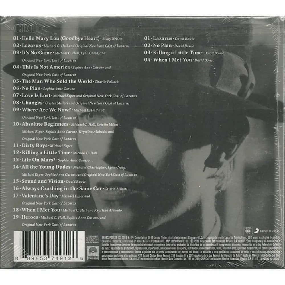 Original New York Cast Of Lazarus, David Bowie, Enda Walsh - Lazarus (CD nuevo)