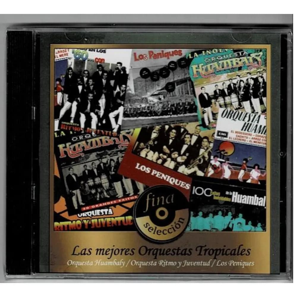 Orquesta Huambaly, Conjunto "Ritmo Y Juventud", Los Peniques - Fina Selección, Las Mejores Orquestas Tropicales (CD nuevo)