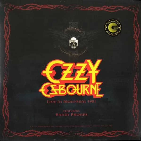Ozzy Osbourne - Live In Montreal 1981 Featuring Randy Rhoads (Vinilo LP nuevo)