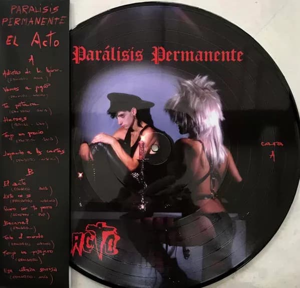 Parálisis Permanente - El Acto (Vinilo LP Picture Disc nuevo)