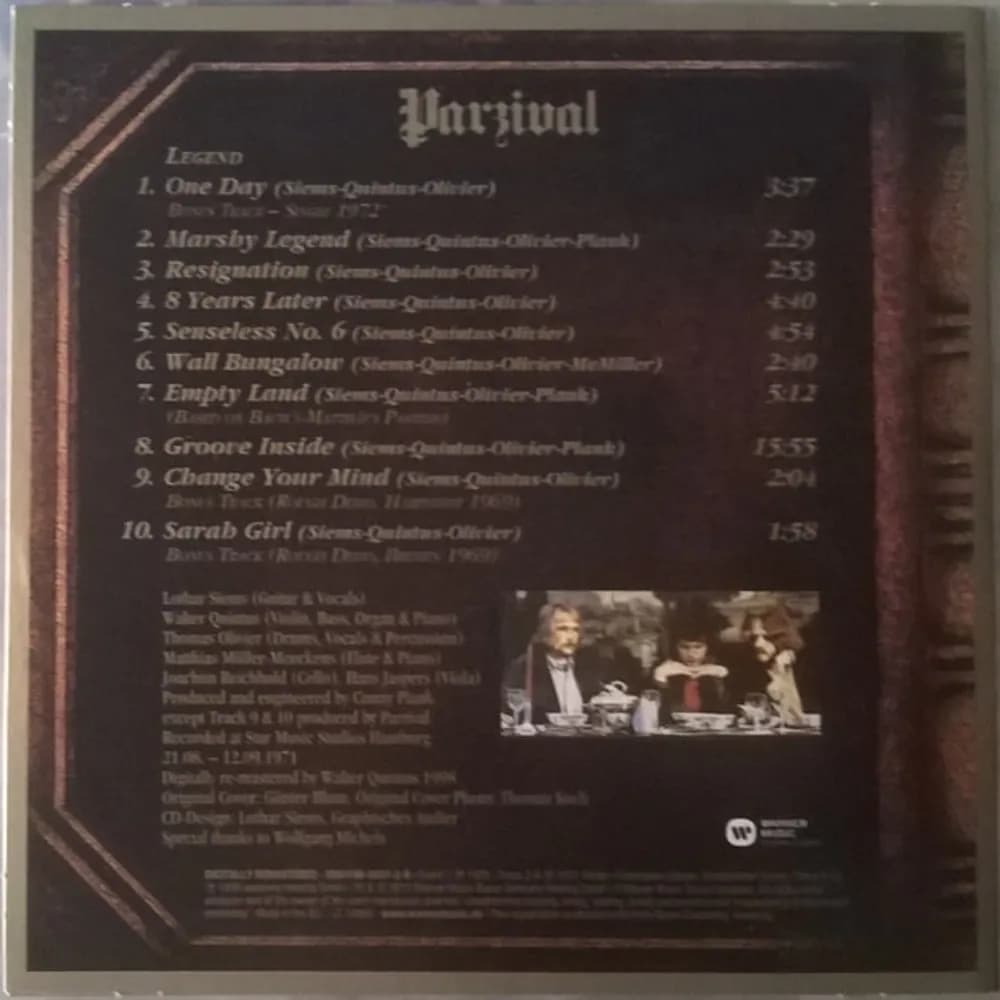 Parzival (2), Message (3), La Düsseldorf, Asterix (6), Gift - Krautrock (CD (5CD) nuevo)