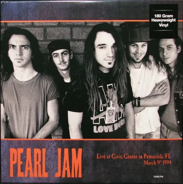 Pearl Jam - Live At Civic Center In Pensacola, Fl March 9th 1994 (Vinilo Doble 2LP nuevo)