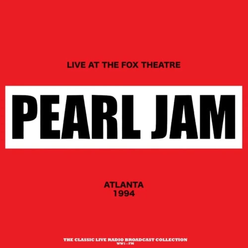Pearl Jam - Live At The Fox Theatre (Atlanta 1994) (LP nuevo)