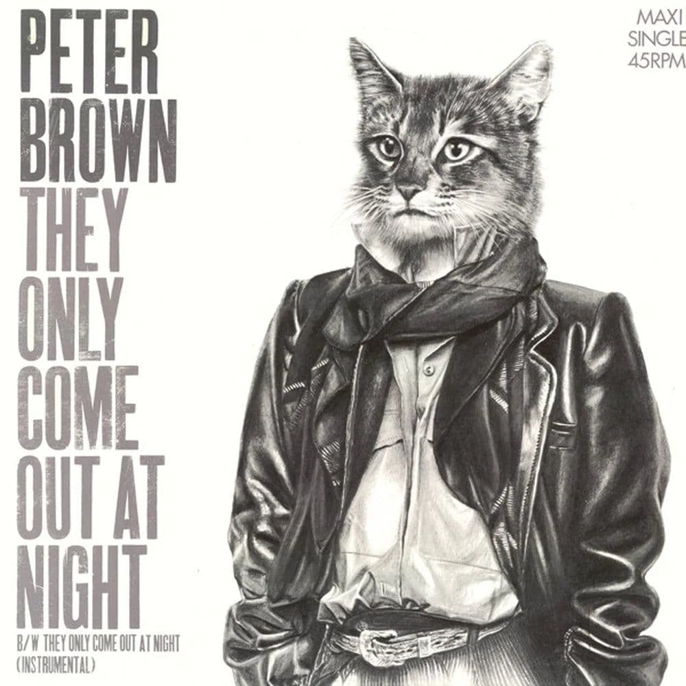 Peter Brown (2) - They Only Come Out At Night (12", Maxi) (Vinilo usado VG+)