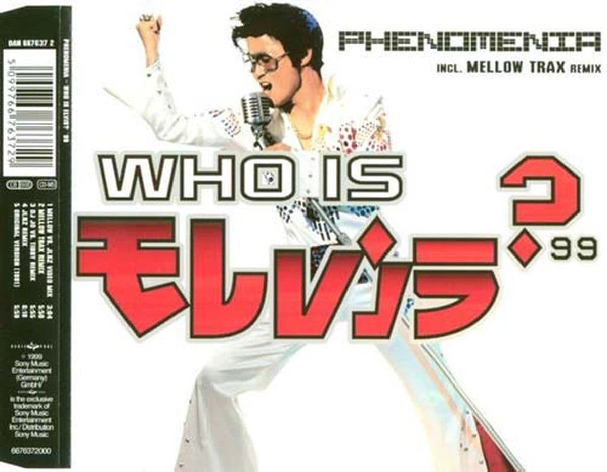 Phenomenia – Who Is Elvis? '99 (CD Maxi single usado) (VG+) box 2