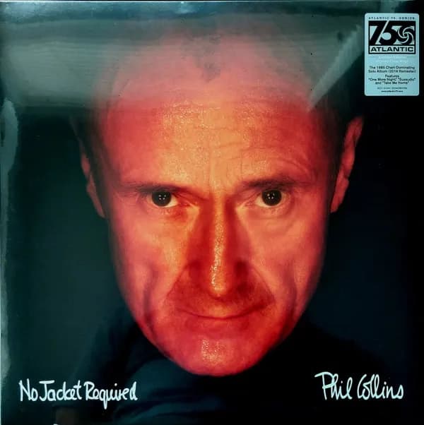 Phil Collins - No Jacket Required (Vinilo LP Color Transparente nuevo)