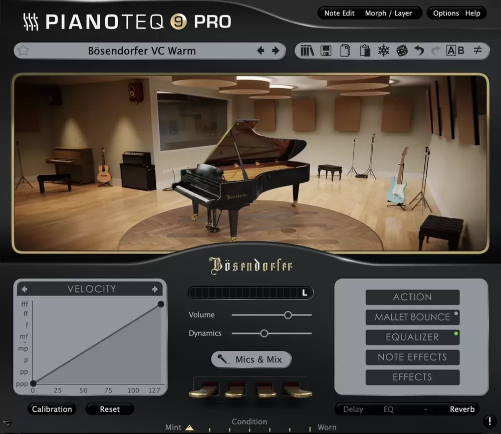 Pianoteq Bosendorfer 280VC - Piano de cola de concierto virtual (Descarga Digital) - Variante en LEMM DJ Store