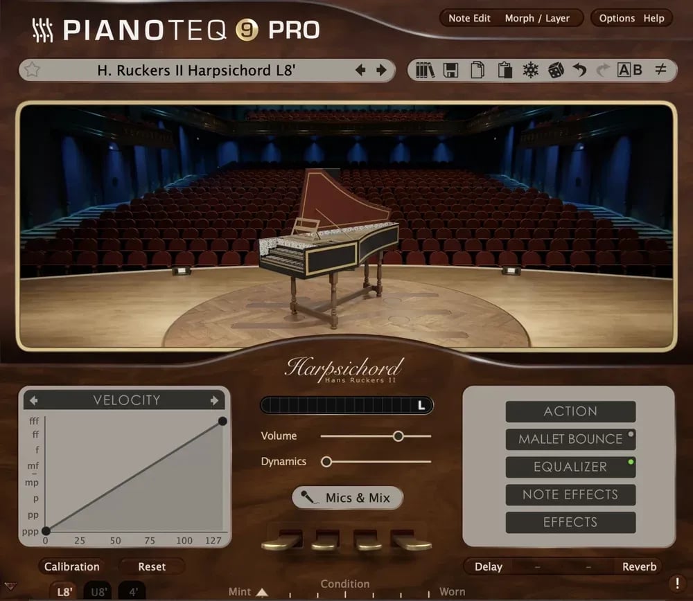 PIANOTEQ Harpsichord – Clavecín Virtual Ruckers (Descarga Digital) - Variante en LEMM DJ Store