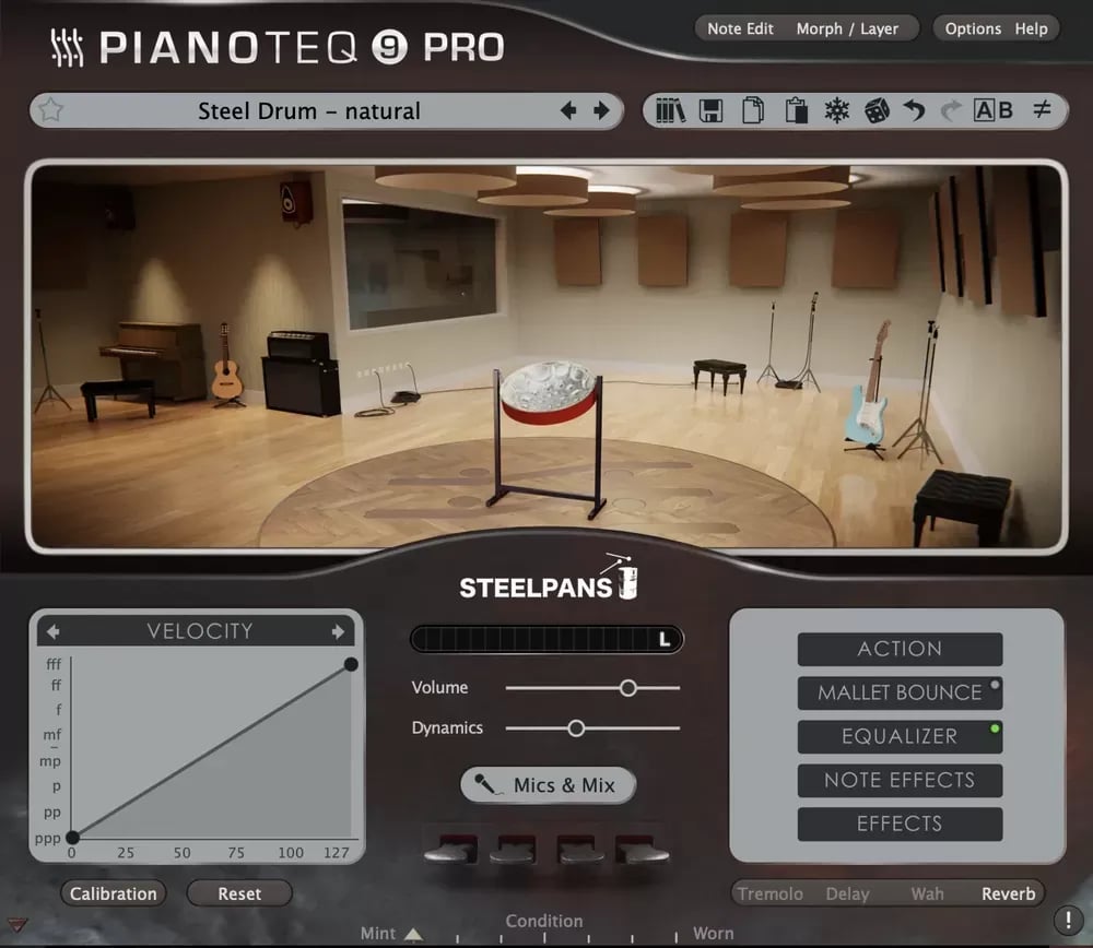Pianoteq Steel Pans - Tambores metalicos virtuales (Descarga Digital) - Variante en LEMM DJ Store