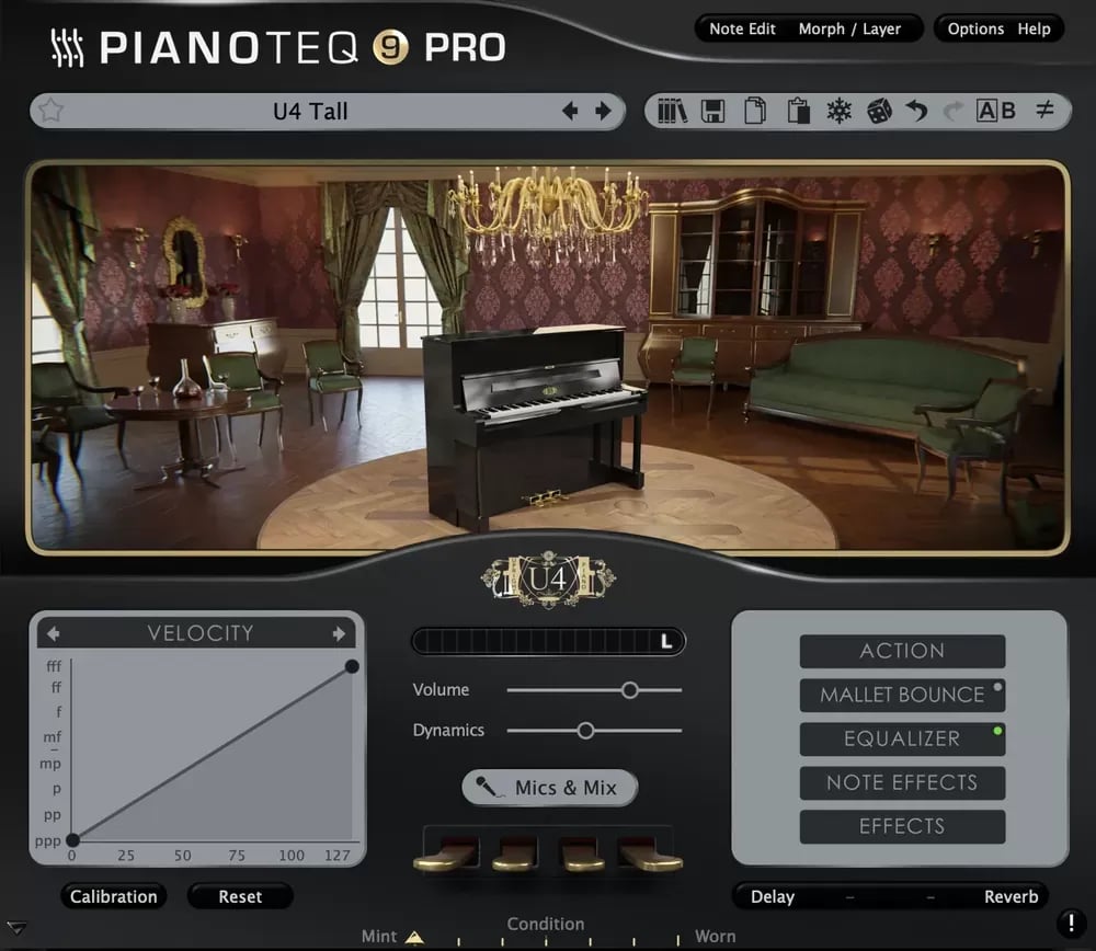 Pianoteq U4 Upright Piano - Piano vertical virtual (Descarga Digital) - Variante en LEMM DJ Store