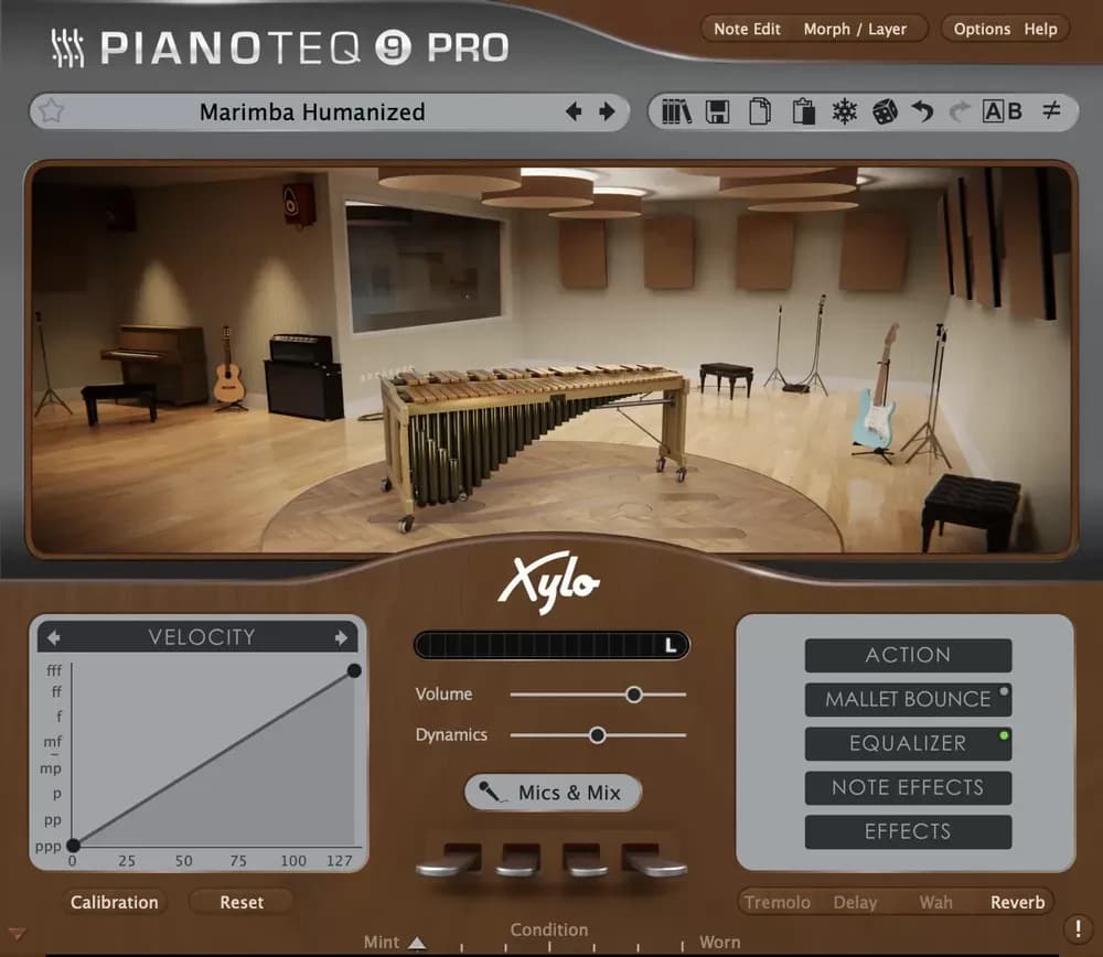 Pianoteq Xylophone - Xilofono y marimba baja virtual (Descarga Digital)