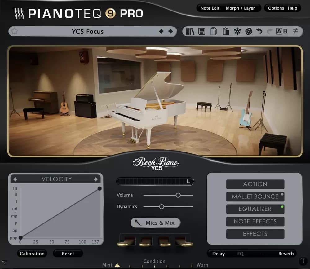 Pianoteq YC5 Rock Piano - Piano de cola virtual (Descarga Digital)
