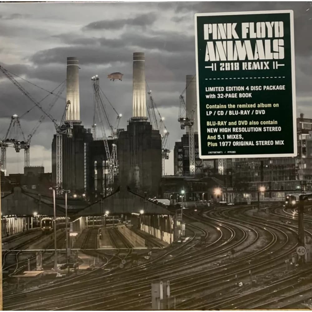 Pink Floyd - Animals (2018 Remix) (Box set 8LP Color Rosado nuevo)