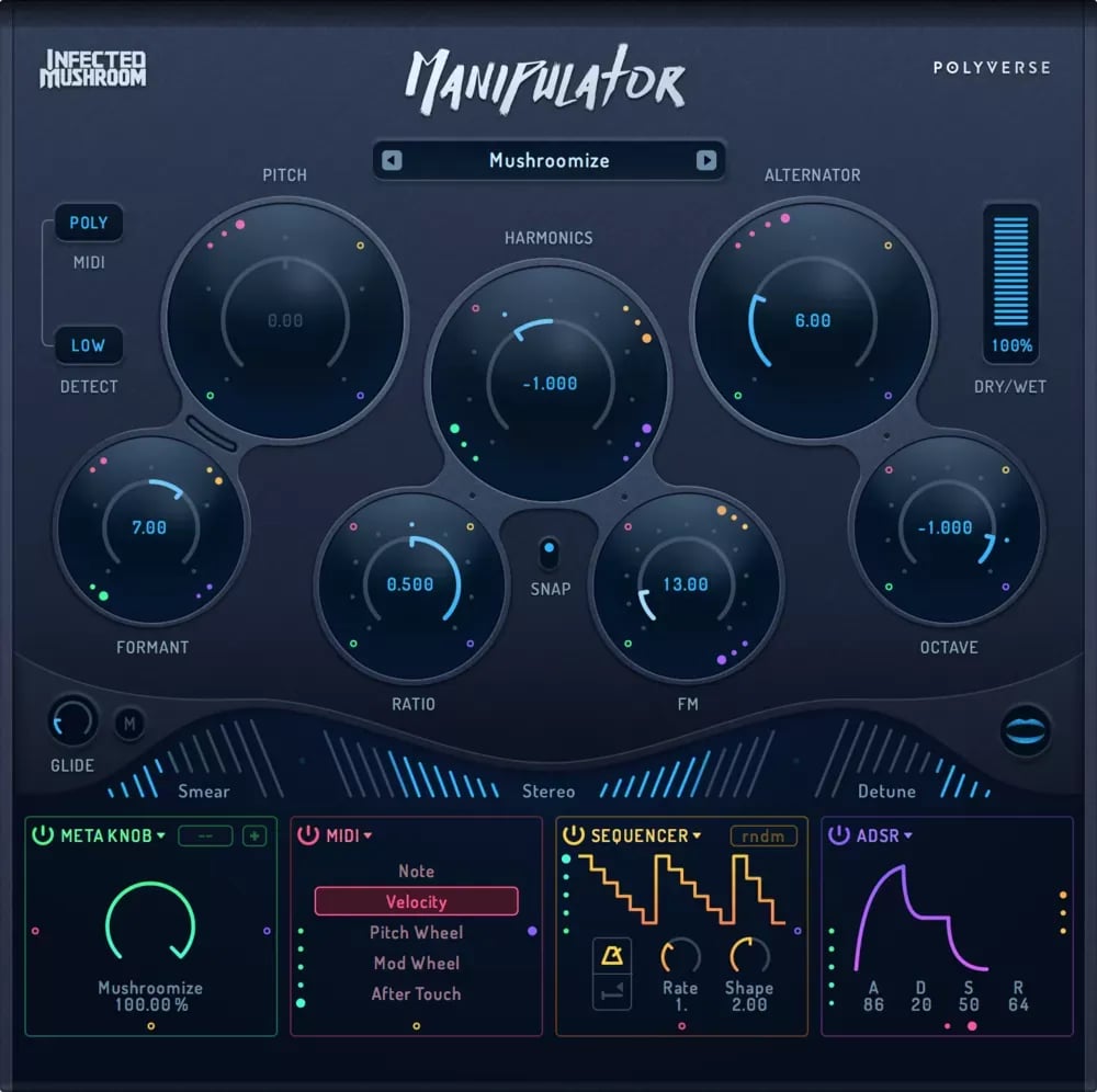 Polyverse Manipulator – Procesador Vocal por MIDI (Descarga Digital) - Variante en LEMM DJ Store