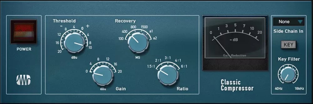 PreSonus Classic Compressor – Compresor versátil para toda ocasión (Descarga Digital) - Variante en LEMM DJ Store