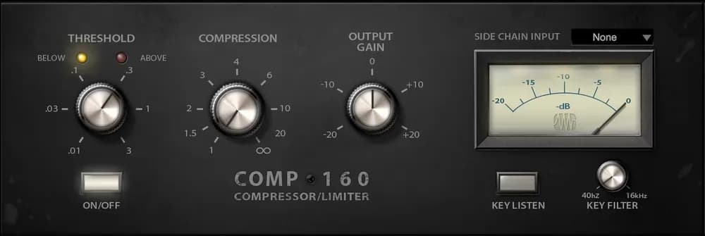 PreSonus Comp 160 – Compresor VCA de estilo vintage (Descarga Digital)