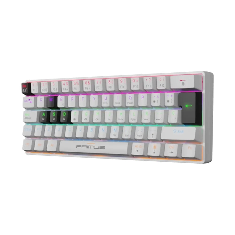 Primus Ballista 61T – Teclado Mecánico Gamer 60 % en Español - Negro - Vista alternativa en LEMM DJ Store
