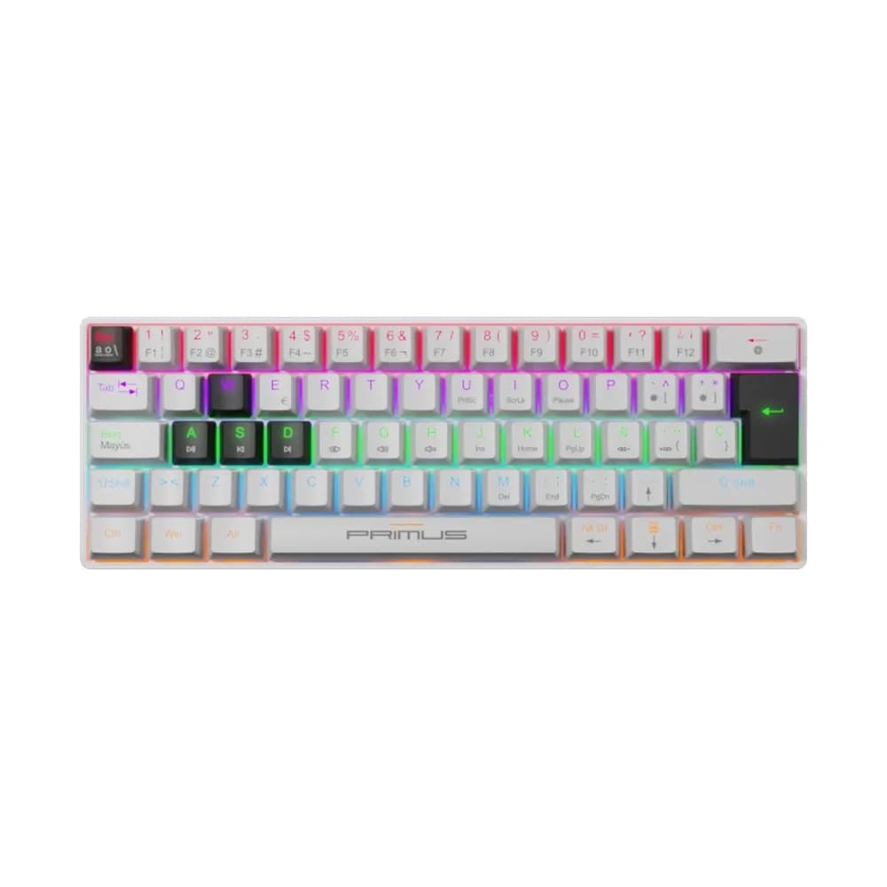 Primus Ballista 61T – Teclado Mecánico Gamer 60 % en Español