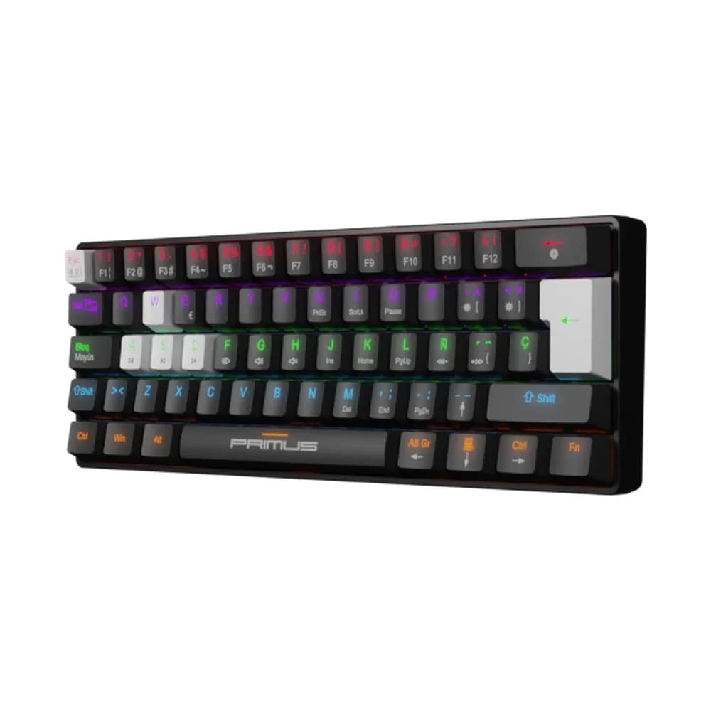 Primus Ballista 61T – Teclado Mecánico Gamer 60 % en Español