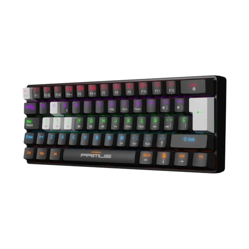 Primus Ballista 61T – Teclado Mecánico Gamer 60 % en Español - Negro en LEMM DJ Store