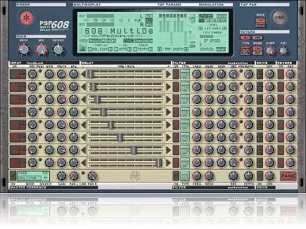 PSP Audioware 608 Multi-Delay – Delay multitap avanzado (Descarga Digital)