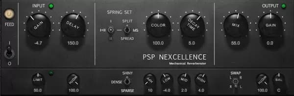 PSP Audioware Nexcellence – Reverb de resorte (Descarga Digital)