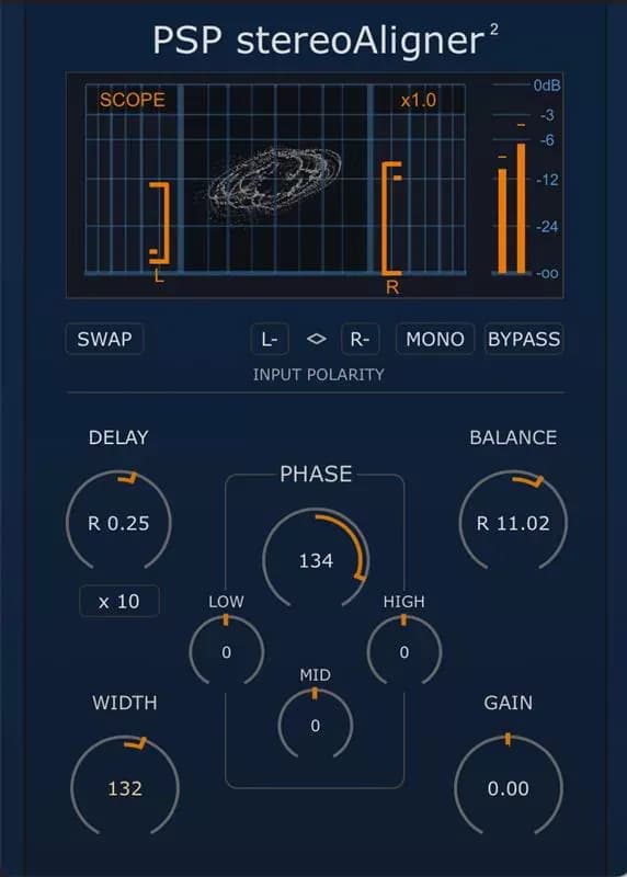 PSP Audioware StereoAligner2 – Corrección de imagen estéreo (Descarga Digital)