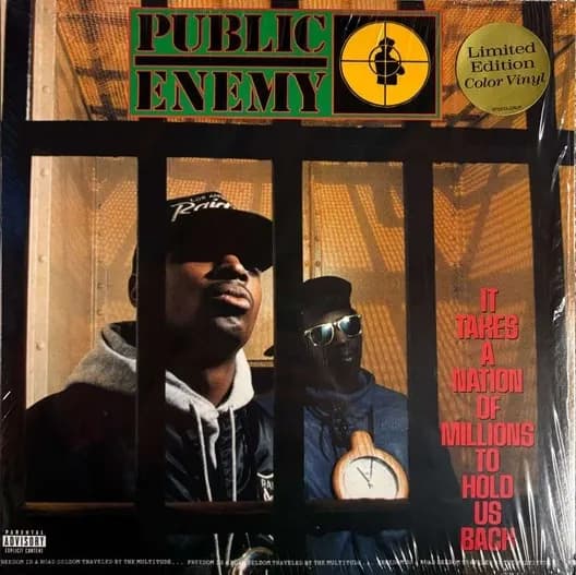 Public Enemy - It Takes A Nation Of Millions To Hold Us Back (Vinilo LP nuevo)