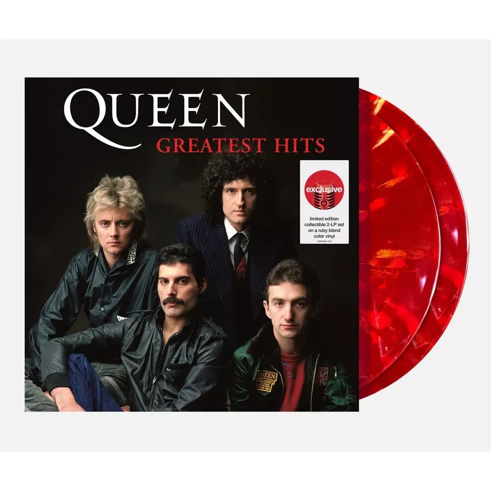 Queen - Greatest Hits (Vinilo Doble 2LP Color Ruby Blend nuevo)