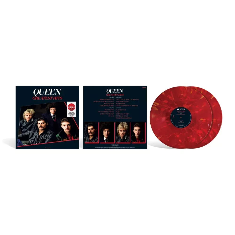 Queen - Greatest Hits (Vinilo Doble 2LP Color Ruby Blend nuevo)
