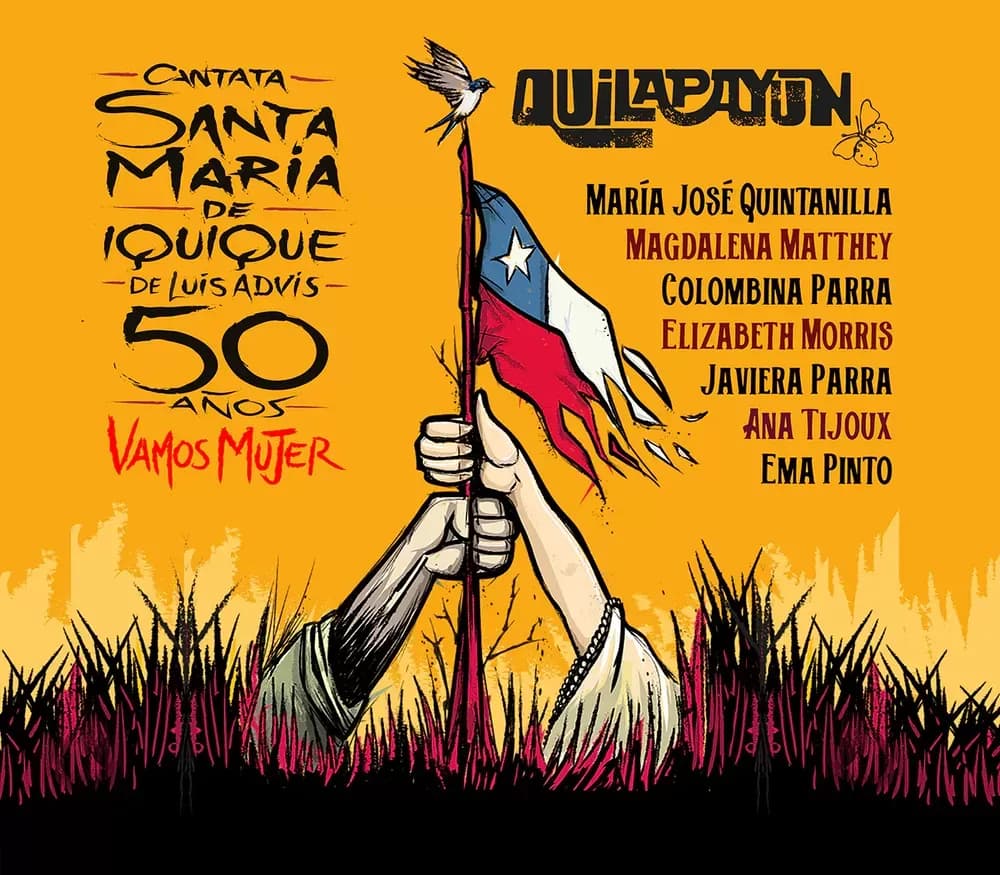 Quilapayun + Invitadas - Cantata Sta. Maria…Vamos Mujer (Vinilo LP nuevo)