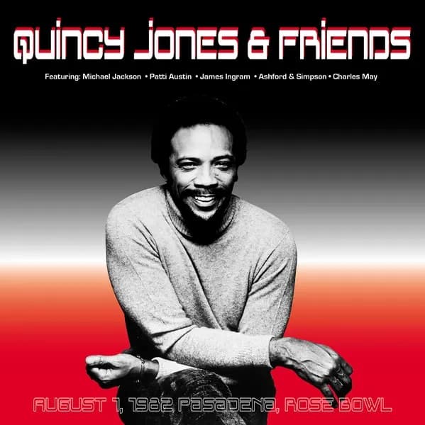 Quincy Jones And Friends August 1982 Lp - August 1, 1982 Pasadena, Rose Bowl (Vinilo Doble 2LP nuevo)