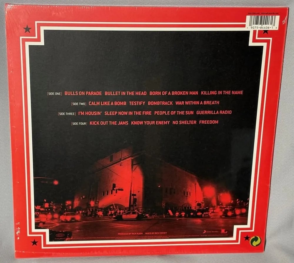 Rage Against The Machine - Live At The Grand Olympic Auditorium (Vinilo Doble 2LP nuevo) - Variante en LEMM DJ Store
