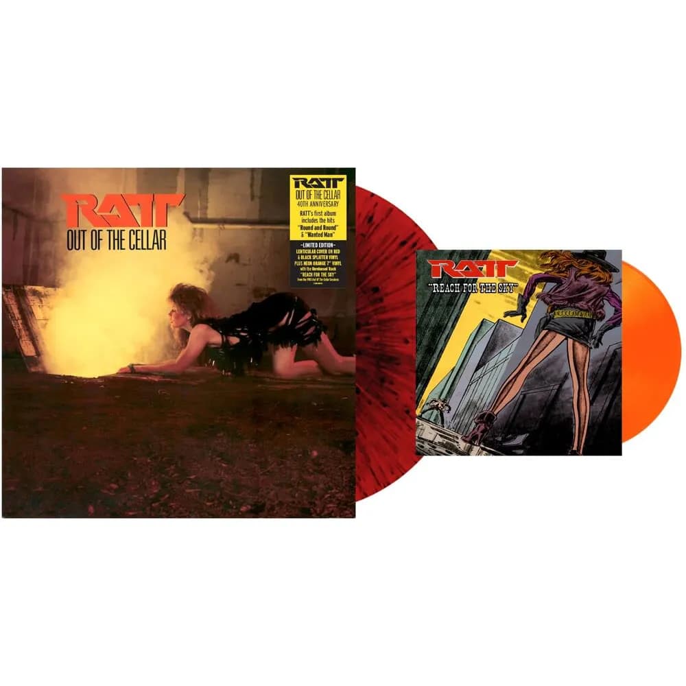 Ratt - Out Of The Cellar 40th Anniversary (Vinilo LP color + single 7" nuevo)