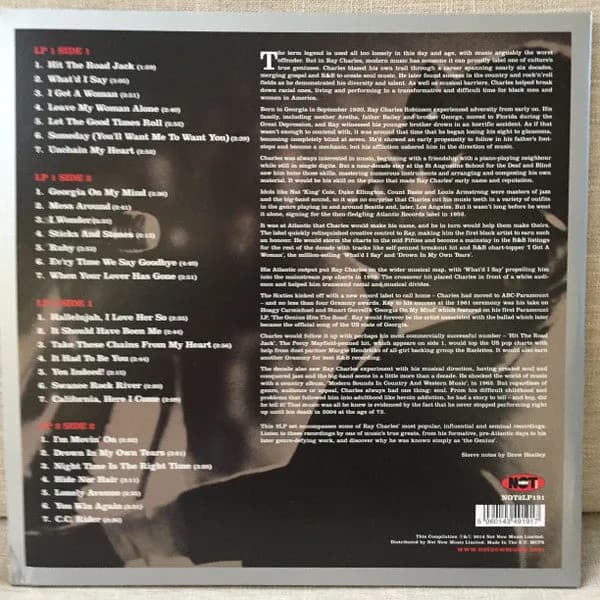 Ray Charles - The Ultimate Collection (Vinilo Doble 2LP nuevo)