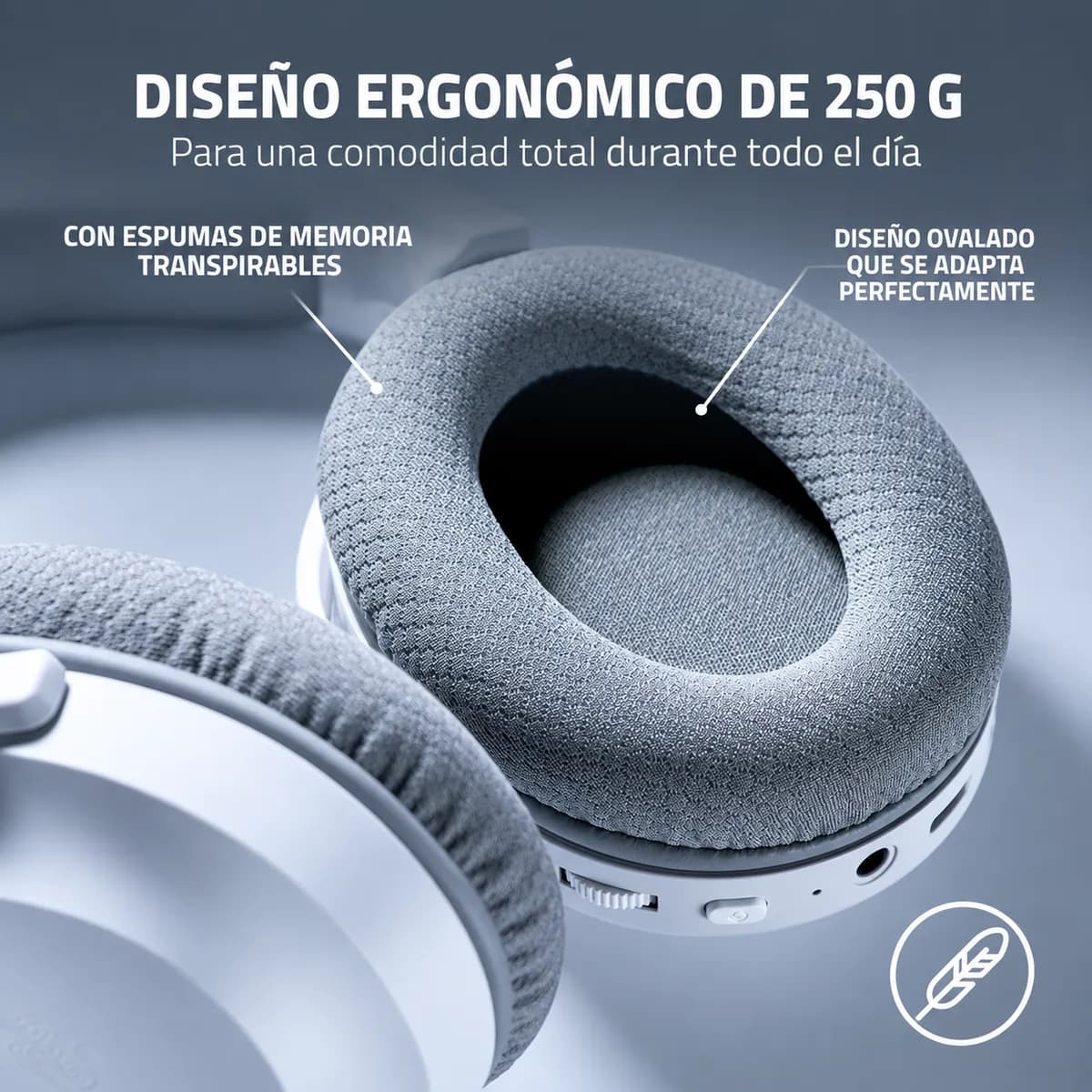 Razer Barracuda X – Audífonos Gamer Inalámbricos Multiplataforma Blanco