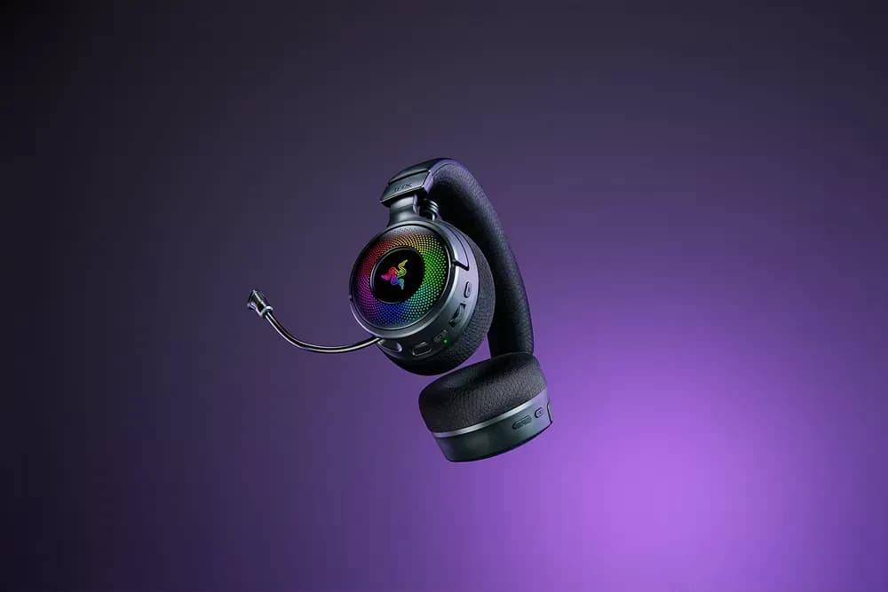 Razer Kraken V4 – Audífonos Gamer Inalámbricos con Chroma RGB de 9 Zonas