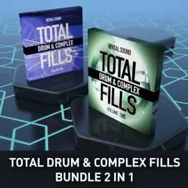 Reveal Sound Total Drum & Complex Fills 2 en 1 – Pack de Samples de Batería (Descarga Digital)