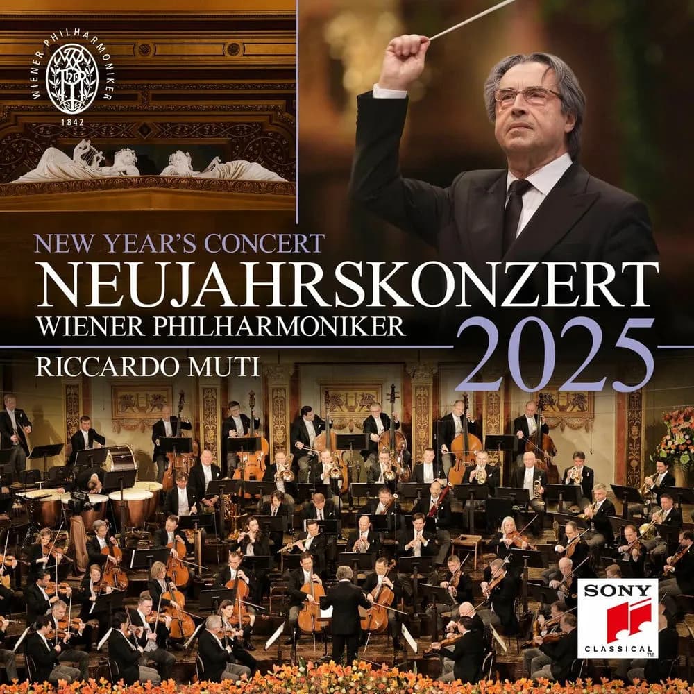 Riccardo Muti, Wiener Philharmoniker - Neujahrskonzert 2025 (CD Doble 2CD nuevo)