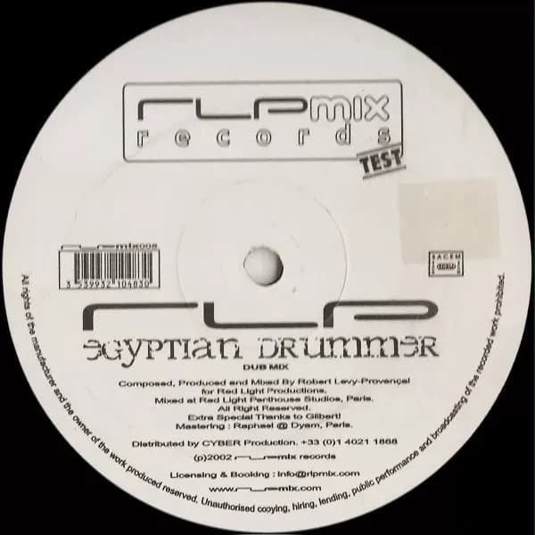 RLP - Egyptian Drummer (Vinilo usado VG+)