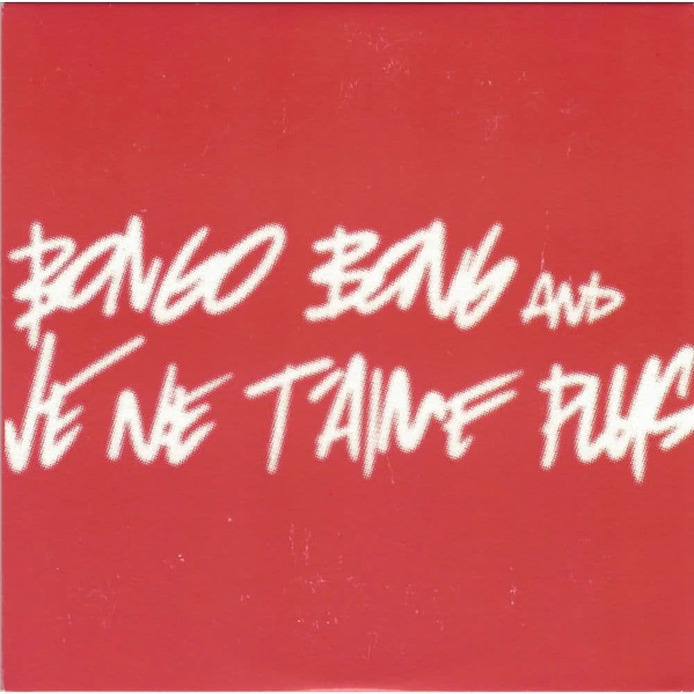 Robbie Williams – Bongo Bong And Je Ne T'aime Plus (CD single cartón usado VG+)