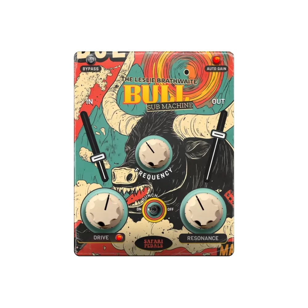 Safari Pedals Bull Sub Machine – Generador de Sub y Realce de Graves con Drive y Punch (Descarga Digital) - Variante en LEMM