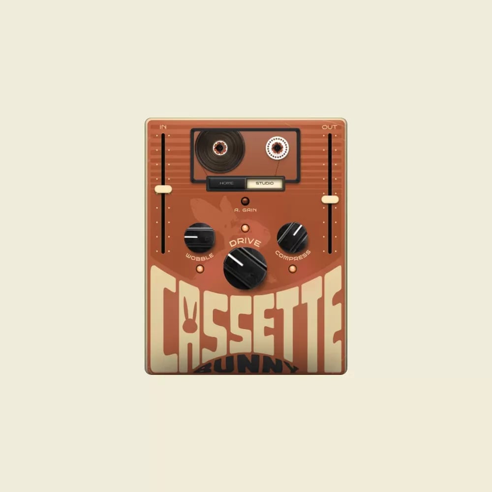 Safari Pedals Cassette Bunny – Emulación de Cassette Lo-Fi con Modos Home y Studio (Descarga Digital) - Variante en LEMM DJ S