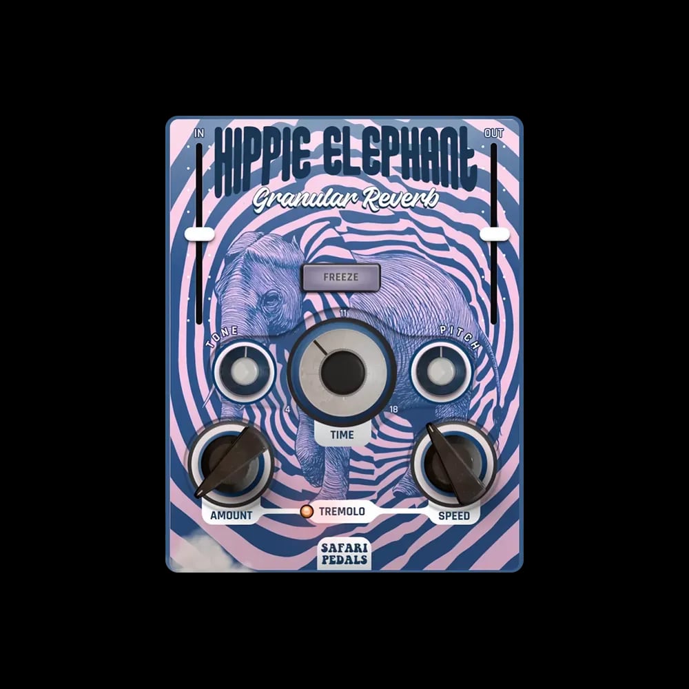 Safari Pedals Hippie Elephant – Plug-in de Reverb Granular con Freeze y Trémolo (Descarga Digital) - Variante en LEMM DJ Stor