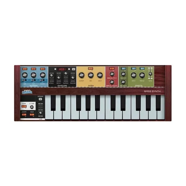 Safari Pedals Super Chunk – Sintetizador de bajos vintage de tres osciladores (Descarga Digital) - Variante en LEMM DJ Store