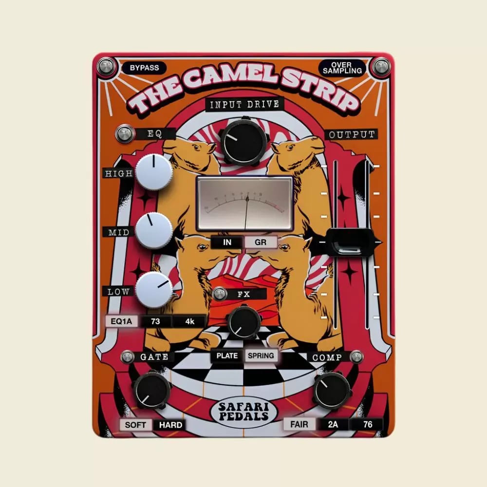 Safari Pedals The Camel Strip – Channel Strip Vintage con Tres Compresores y Tres EQ (Descarga Digital) - Variante en LEMM DJ