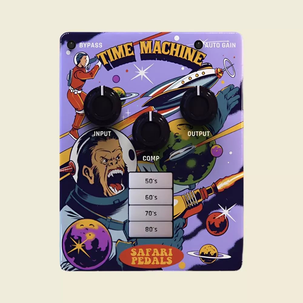 Safari Pedals Time Machine – Compresor y Filtros Vintage de los 50s, 60s, 70s y 80s (Descarga Digital) - Variante en LEMM DJ