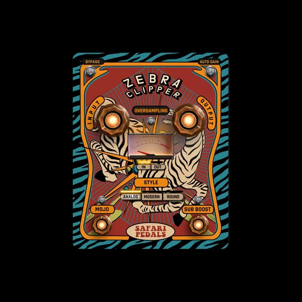Safari Pedals Zebra Clipper – Clipper con Tres Estilos de Recorte y Sub Boost (Descarga Digital) - Variante en LEMM DJ Store