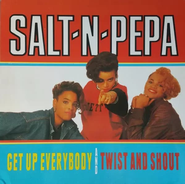 Salt 'N' Pepa - Get Up Everybody / Twist And Shout (Vinilo usado VG+)