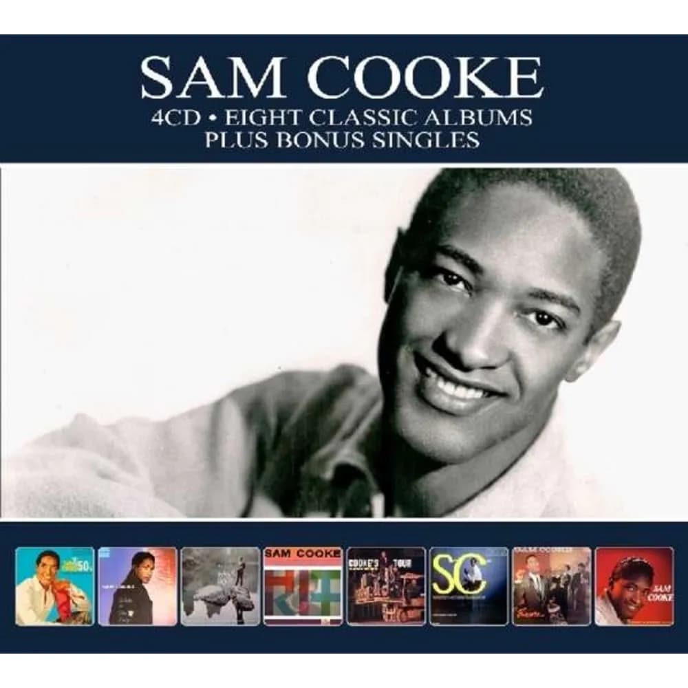 Sam Cooke - 4CD Eight Classic Albums Plus Bonus Singles (CD nuevo)